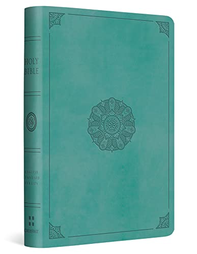 ESV Value Compact Bible: English Standard Version, Value Compact Bible, Trutone, Turquoise, Emblem Design